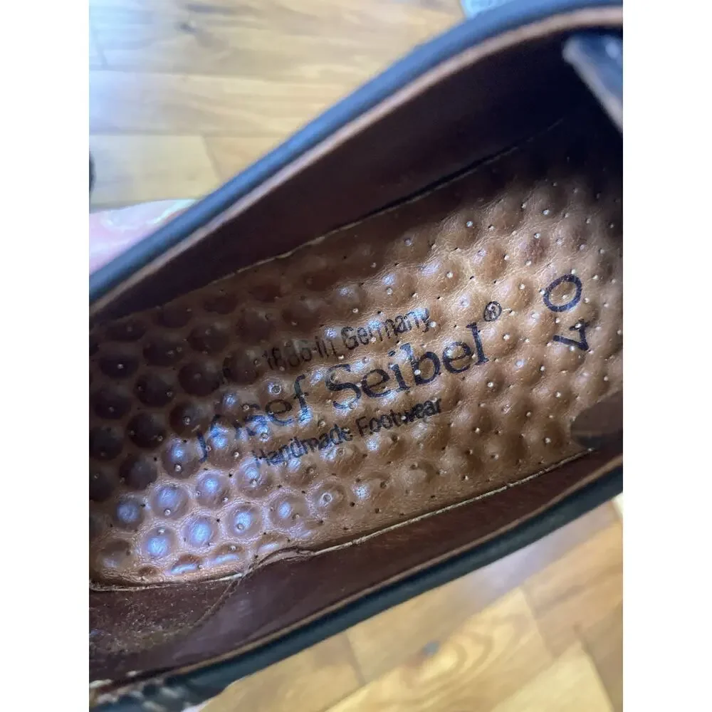 Joseph Seibel Women’s Lace Up Brown Leather Lug Sole Shoes US 5 - 9.5 / EU 40 - Picture 8 of 8